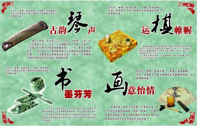 跟着古人享受人生——琴棋书画诗酒花 书画