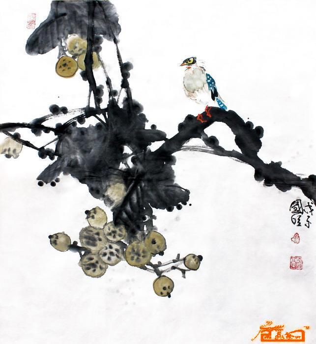 刘国明花鸟小品 一笔一画间的自然意趣
